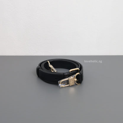 Dior Lady D-Joy Small | Black Lambskin Light Gold Hardware-details