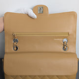 Vintage Classic Flap Medium | Dark Beige Caviar Silver Hardware