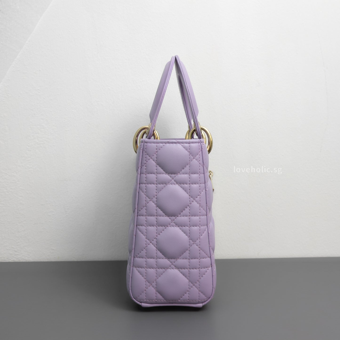 My ABC Lady Dior Small | Lilac/ Light Purple Lambskin Light Gold Hardware