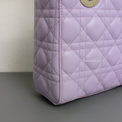 My ABC Lady Dior Small | Lilac/ Light Purple Lambskin Light Gold Hardware