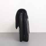 Chanel Trendy CC Flap Bag | Black Lambskin Light Gold Hardware-side