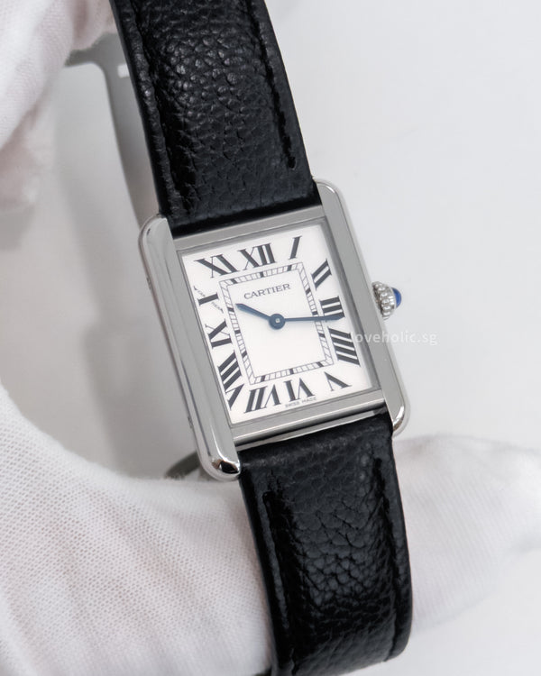 Cartier Tank Solo Small WSTA0030 | with leather strap -model