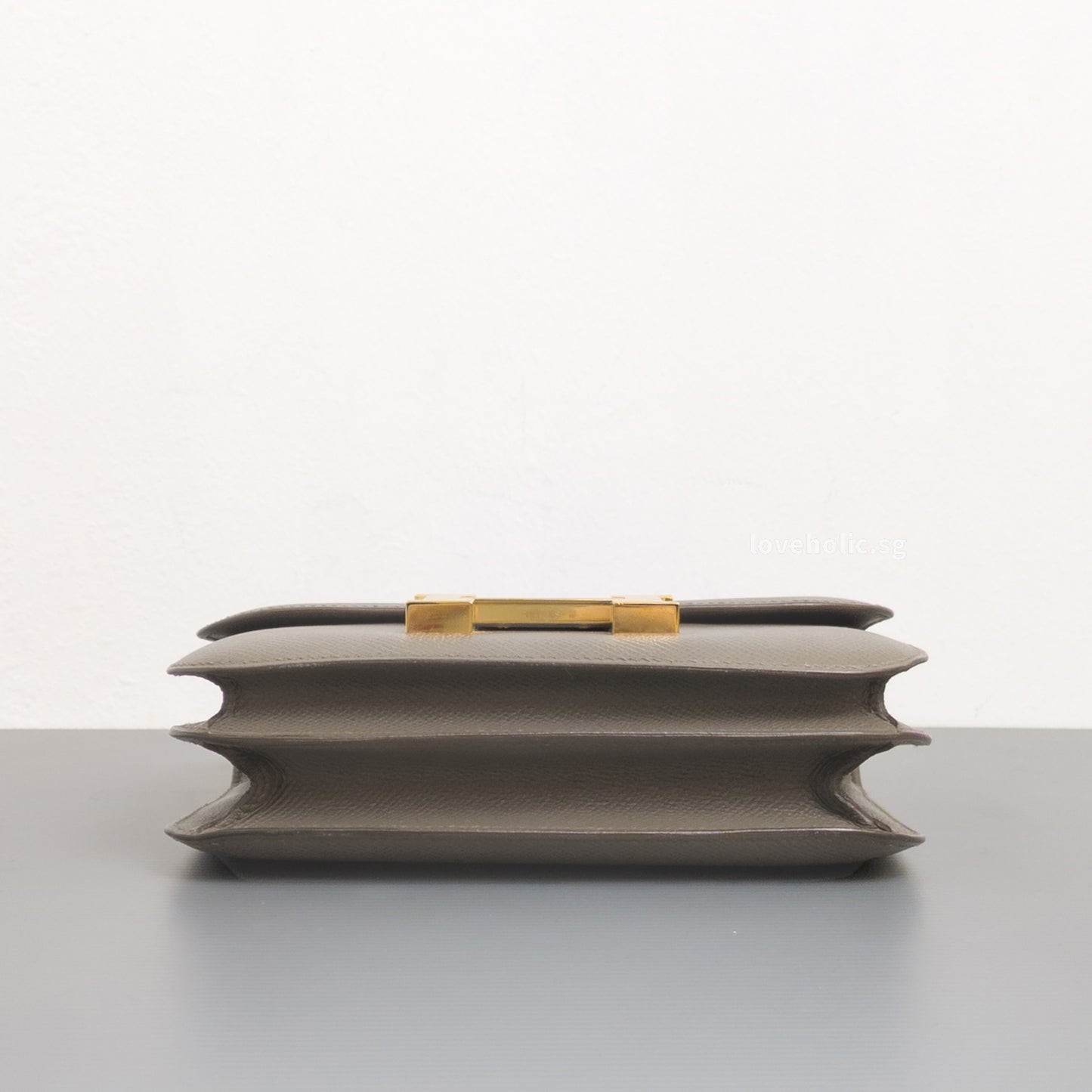 Constance 18 Mini | Etain Epsom Gold Hardware
