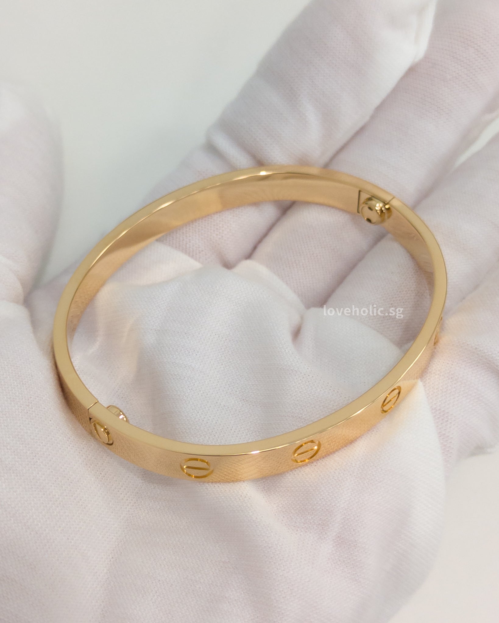 Cartier Love Bracelet Classic Size 17 | 18K Gold-model