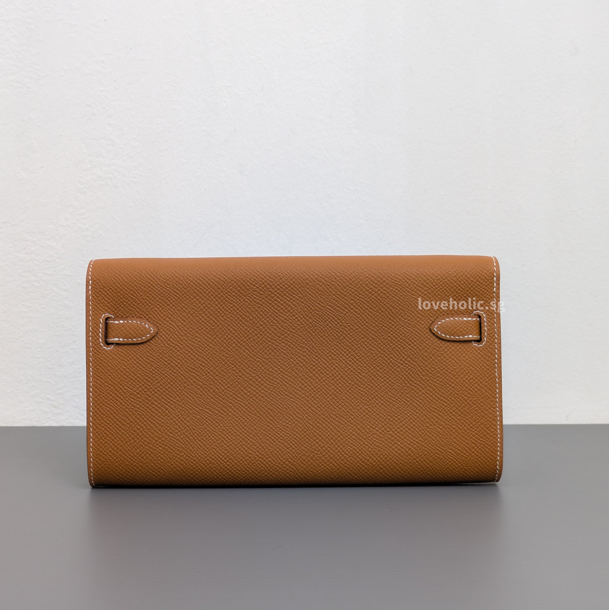 Hermes Kelly To Go Gold Epsom Gold Hardware-back