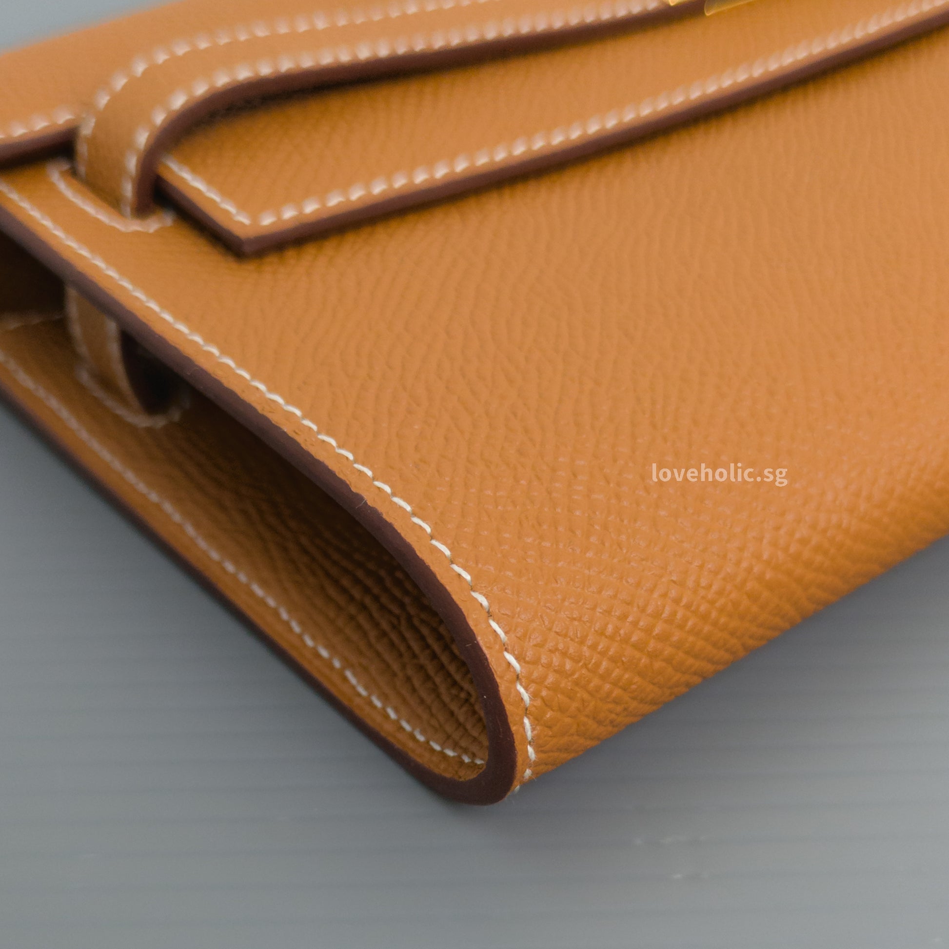 Hermes Kelly To Go Gold Epsom Gold Hardware-details
