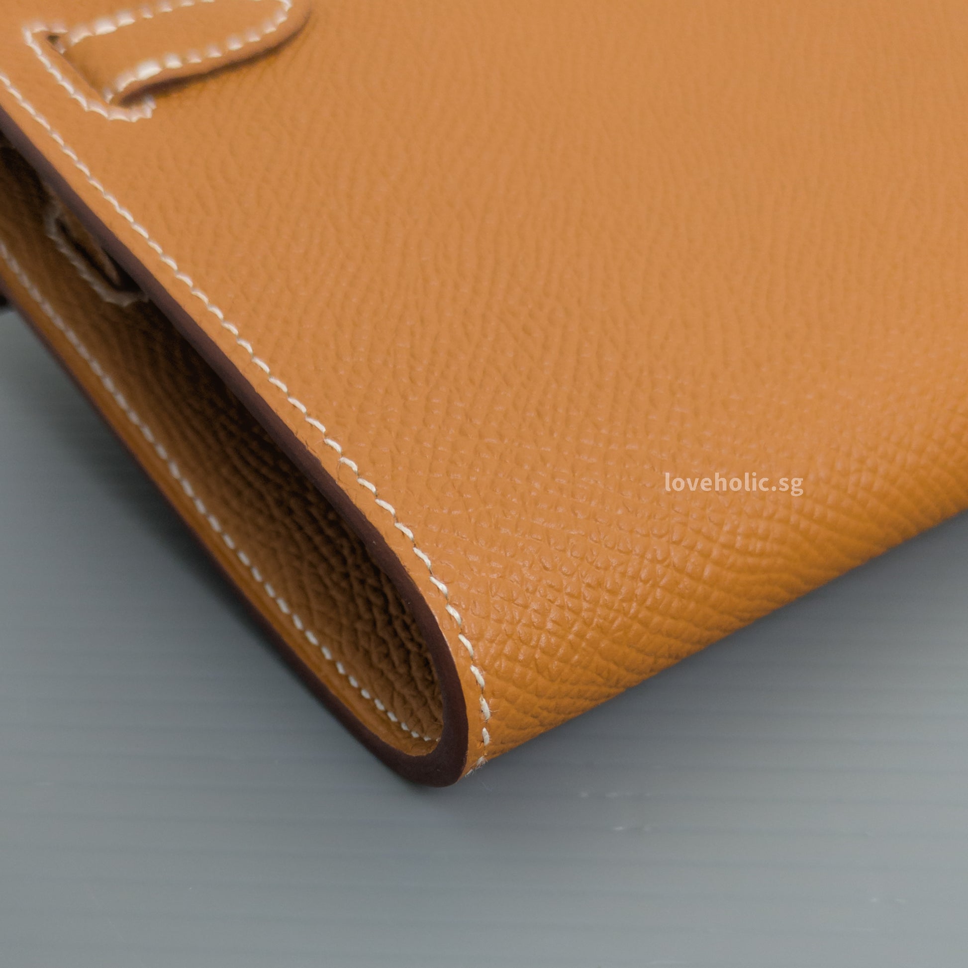 Hermes Kelly To Go Gold Epsom Gold Hardware-details