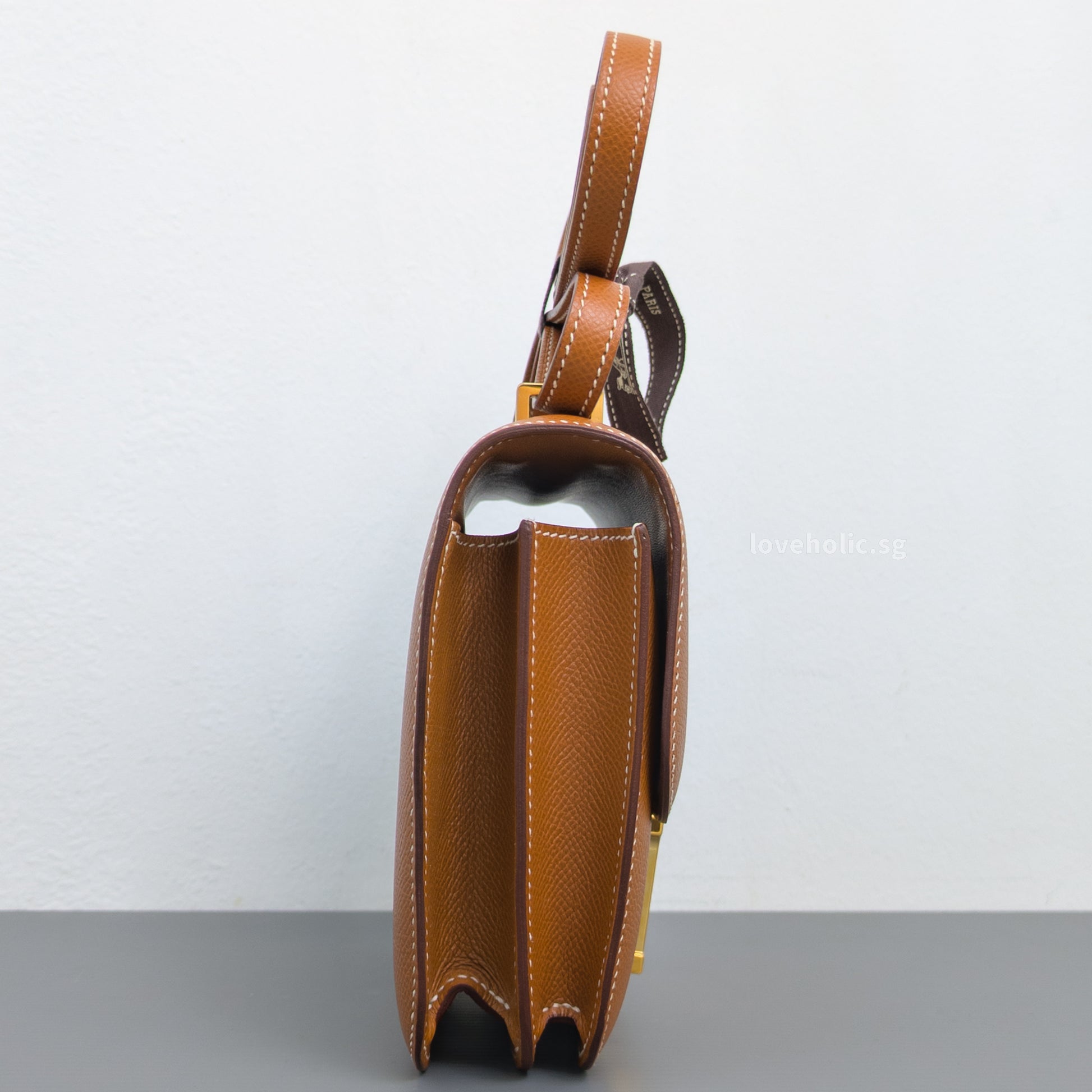 Hermes Constance 18 Mini | Gold Epsom Gold Hardware-details