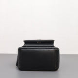 Chanel Backpack Mini | 25C SO BLACK Calfskin Black Hardware-details