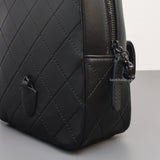 Chanel Backpack Mini | 25C SO BLACK Calfskin Black Hardware-details