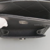 Chanel Backpack Mini | 25C SO BLACK Calfskin Black Hardware-details