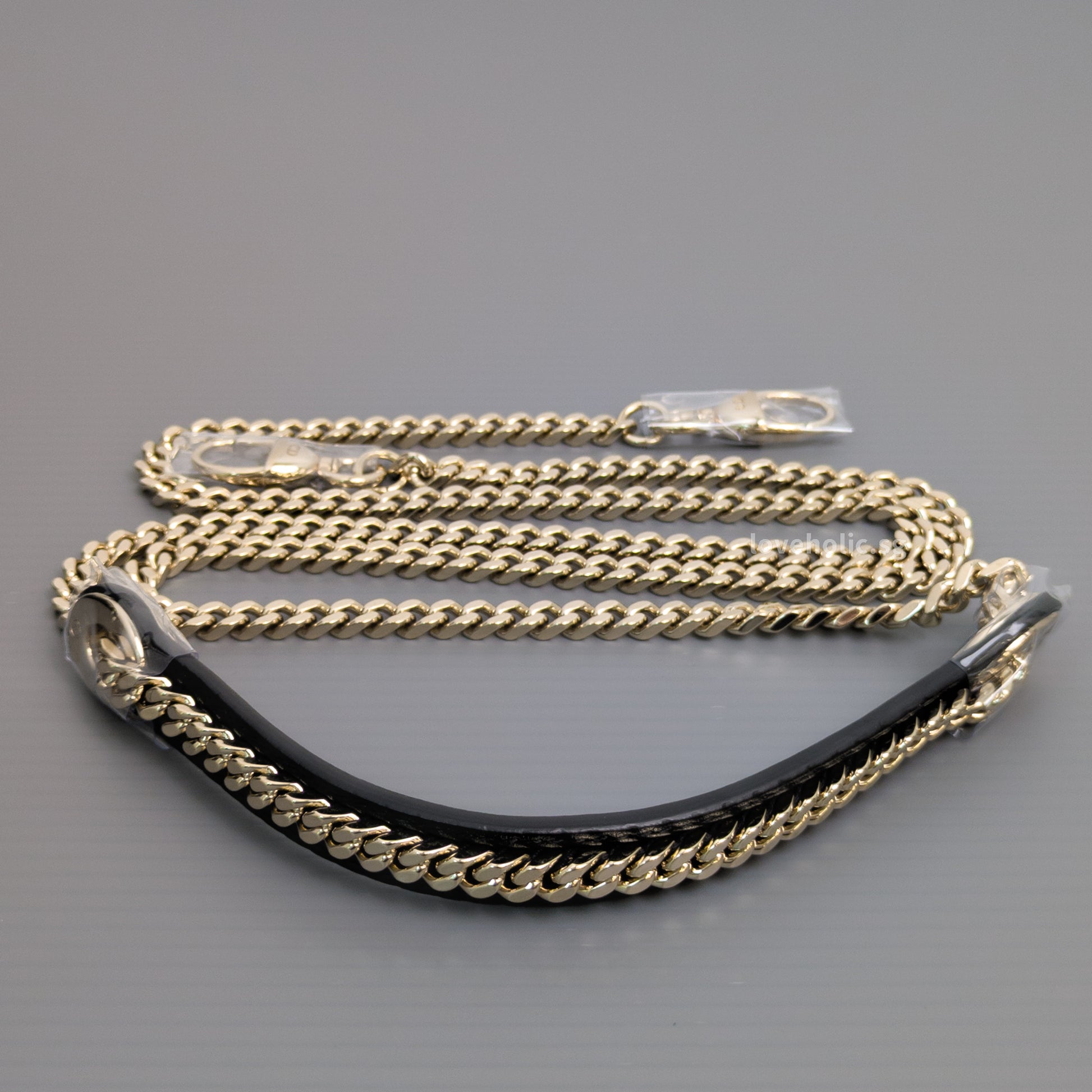 Dior Lady Dior Mini | Black Lambskin Light Gold Hardware-details