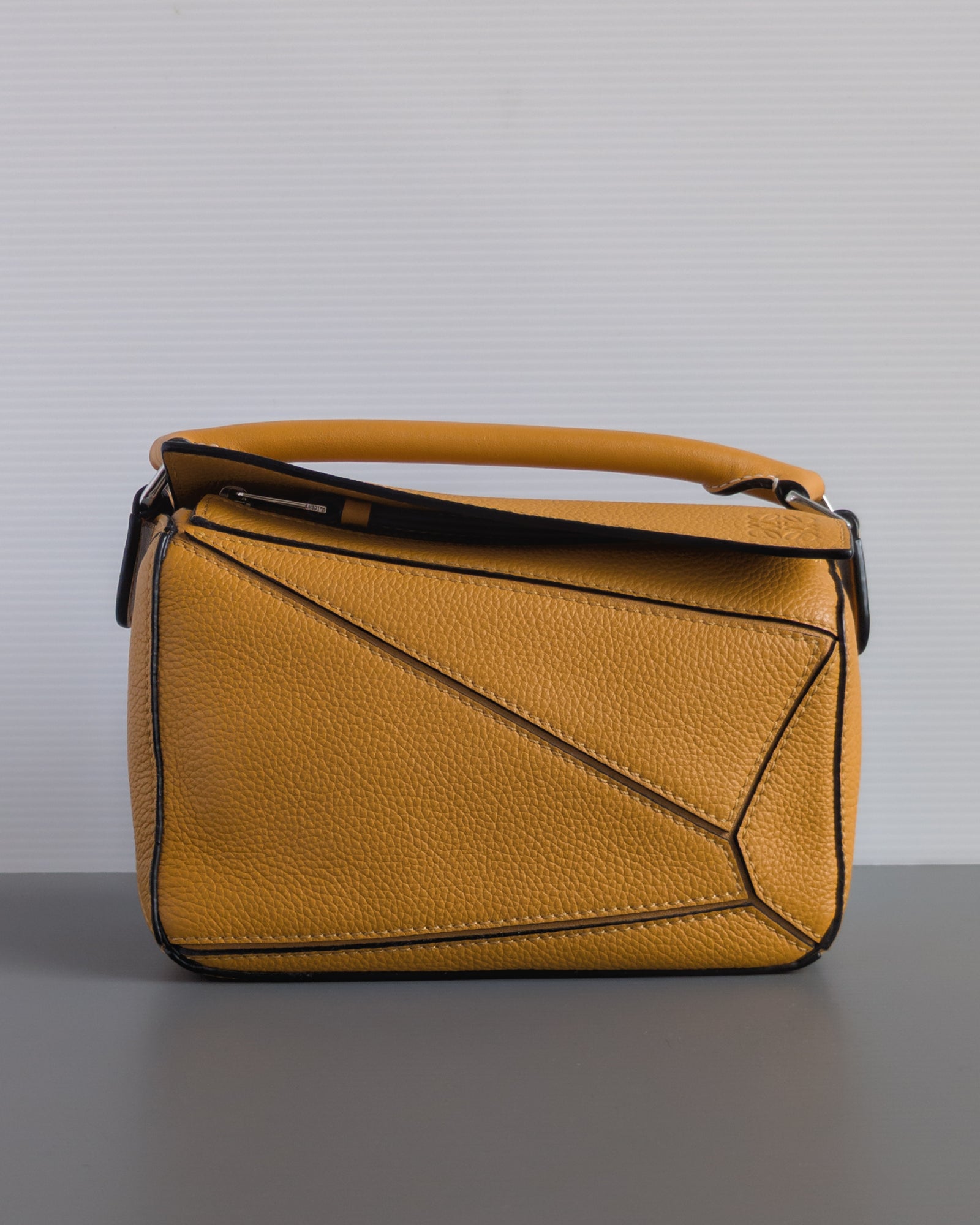 Puzzle Mini | Sunflower Calfskin Silver Hardware – loveholic