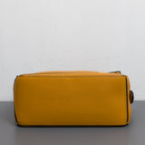 Loewe Puzzle Mini | Sunflower Calfskin Silver Hardware-details