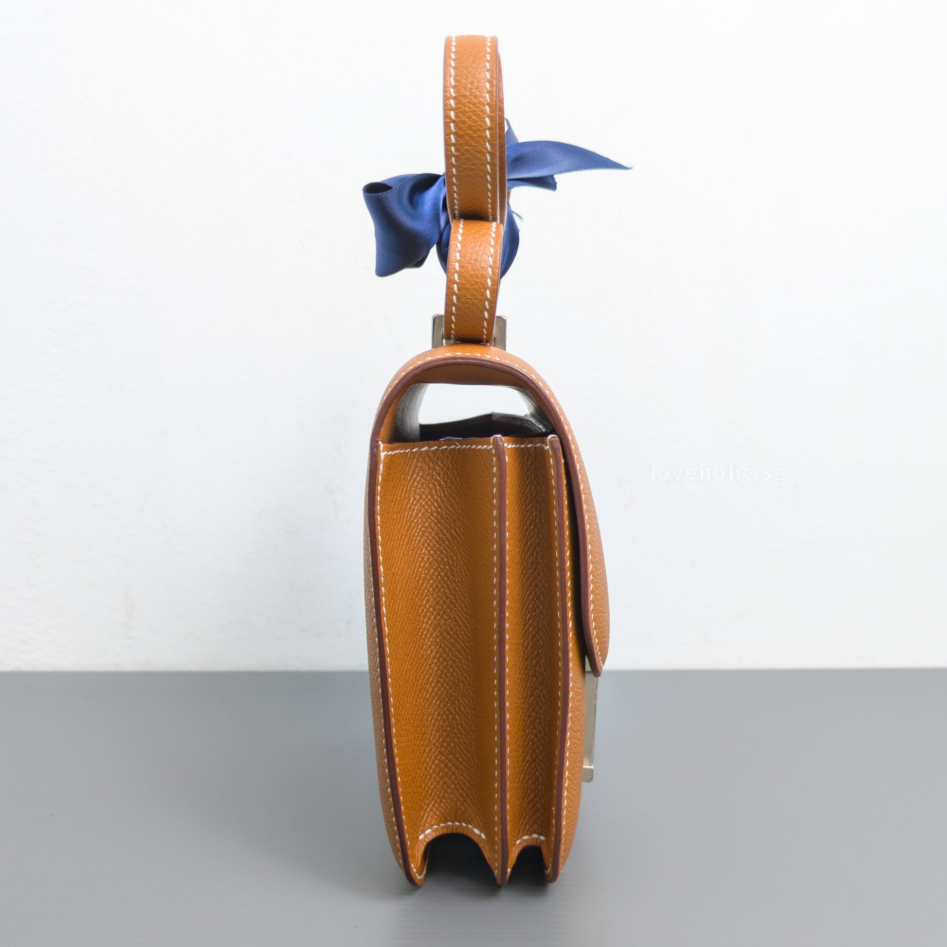 Hermes Constance 19 Gold Epsom Palladium Hardware-side