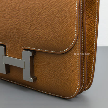 Hermes Constance 19 Gold Epsom Palladium Hardware-details