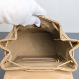 Chanel Urban Spirit Duma Mini | 24S Beige Caviar Light Gold Hardware-details