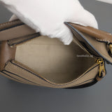 Puzzle Mini | Sand/ Mink Calfskin Gold Hardware