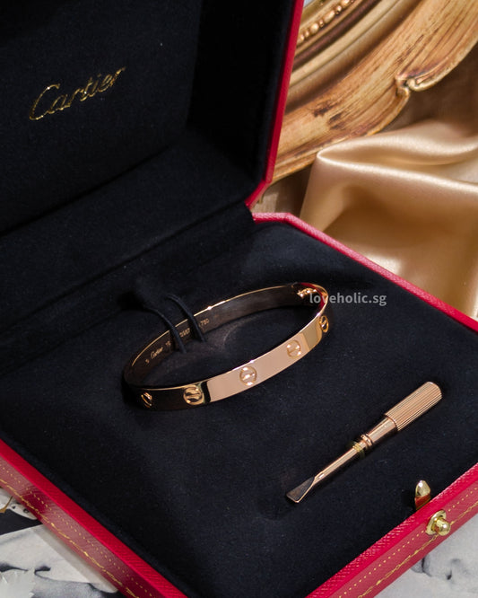 Cartier Love Bracelet Classic Size 16 | 18K Rose Gold-front