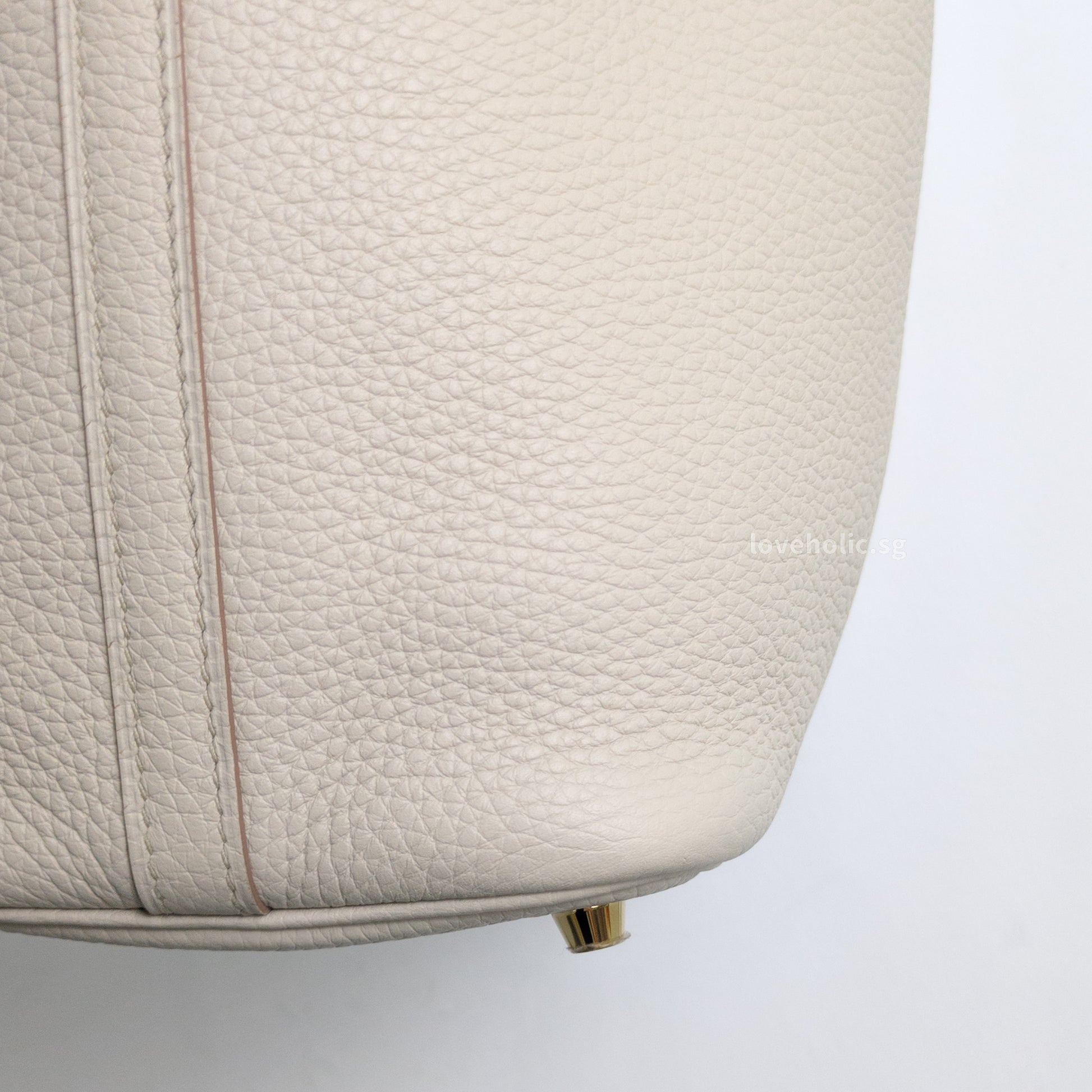 Hermes Picotin Lock 18 Beton Taurillon Clemence Gold Hardware-details