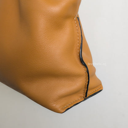 Loewe Flamenco Mini | Warm Desert Calfskin Gold Hardware-details