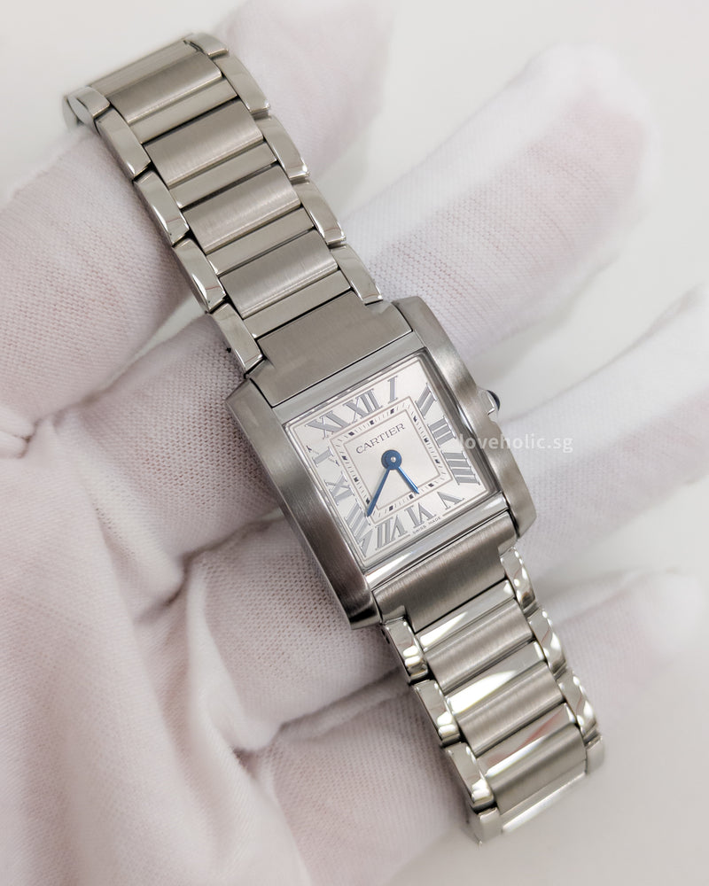 Cartier Tank Francaise Steel | WSTA0065 -model
