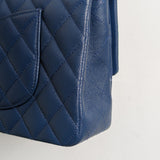 Classic Flap Medium | 19C Navy Blue Caviar Light Gold Hardware