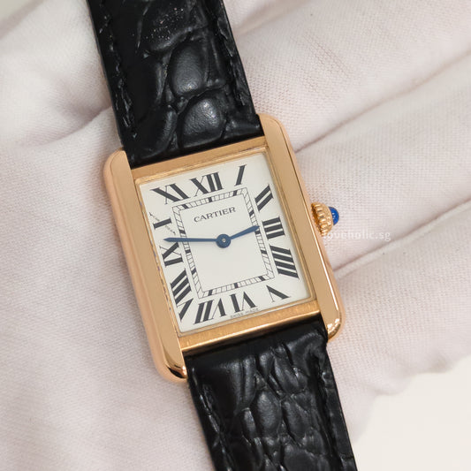Cartier Tank Solo Small | 18K Rose Gold W5200024 -model