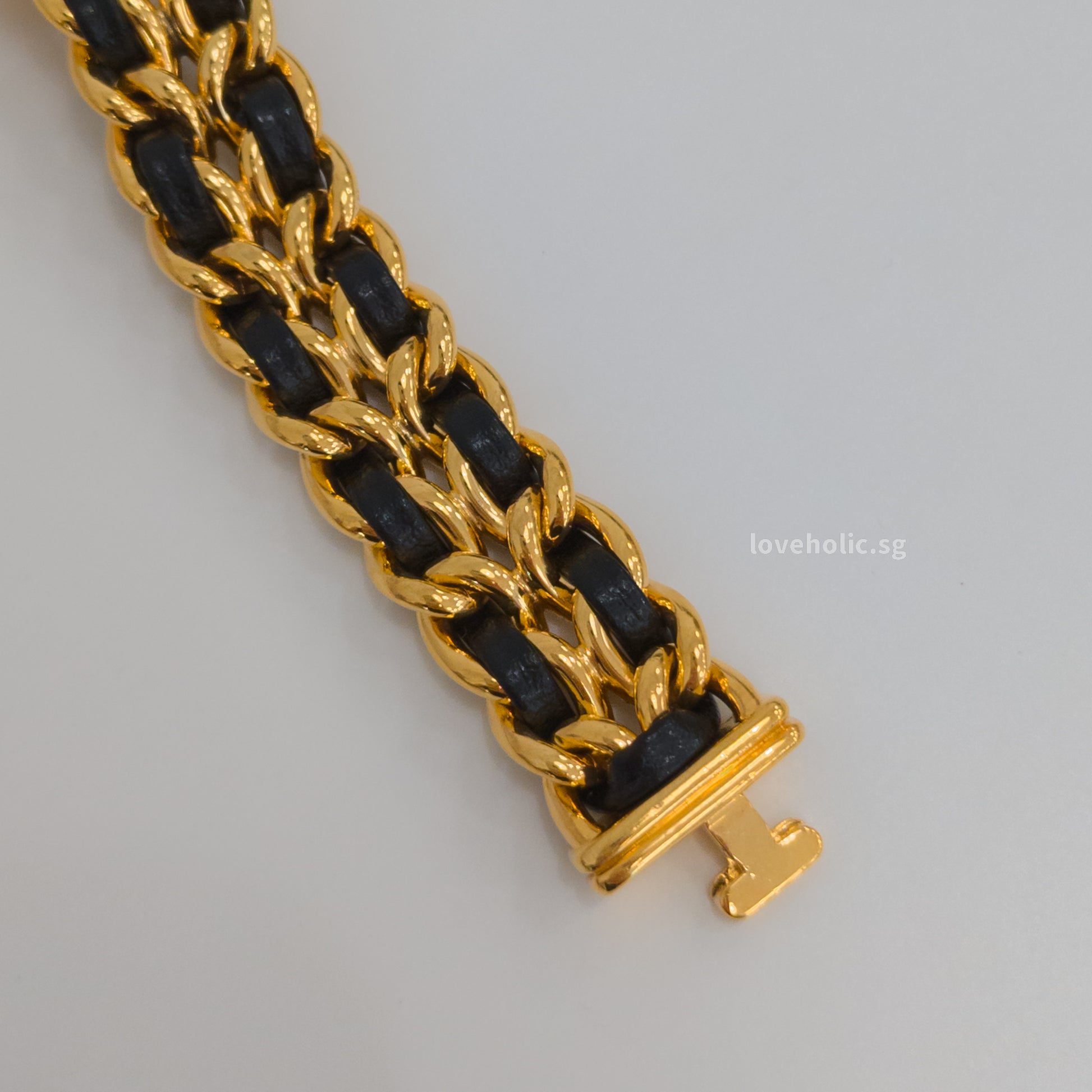 Chanel Vintage Premiere Watch 1987 Size S | 24K Gold Hardware-back