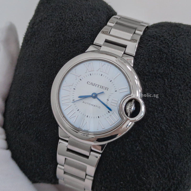 Cartier Balloon Bleu Steel WSBB0062 | Blue Dial -model