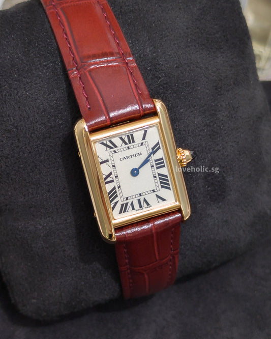 Cartier Tank Louis W1529856 | 18K Solid Gold -front