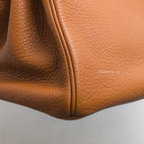 Hermes Birkin Retourne 30 | Gold Togo Palladium Hardware-details