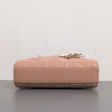 Dior Lady D-Joy Micro | Blush Lambskin Light Gold Hardware-details