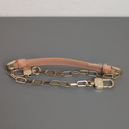 Dior Lady D-Joy Micro | Blush Lambskin Light Gold Hardware-details