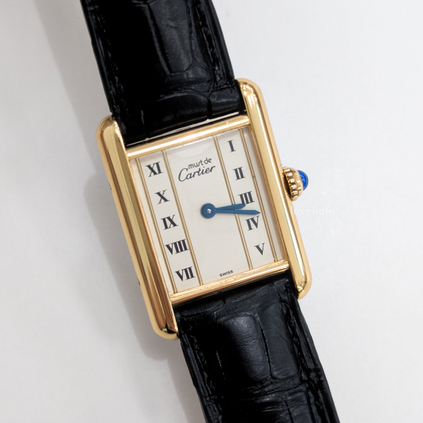 Cartier Must de Cartier Tank Vermeil | 925 Silver & 18K Gold Case -model