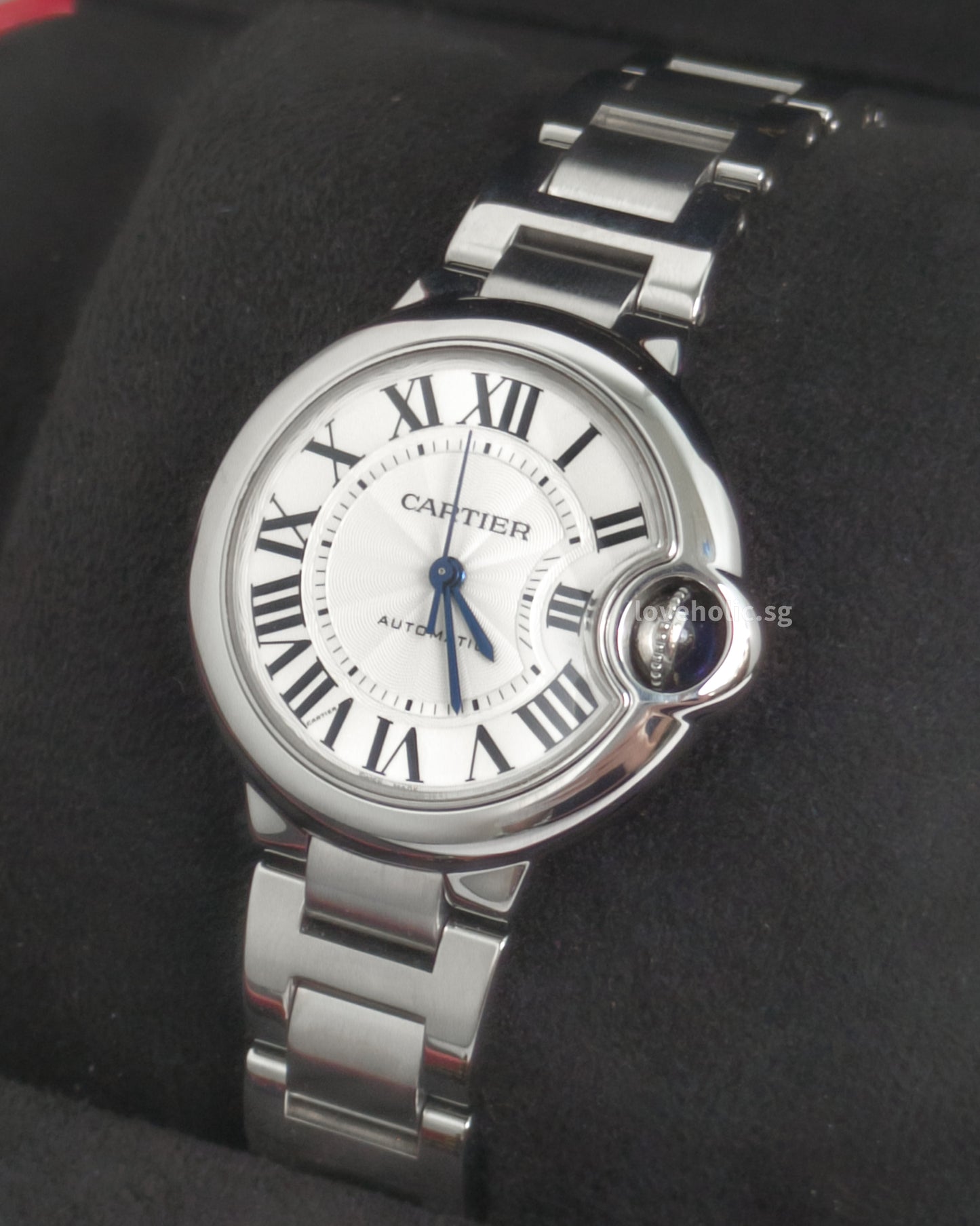 Cartier Balloon Bleu WSBB0044 | Silver Dial  -front