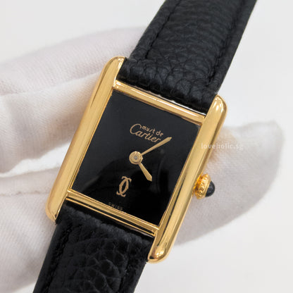 Cartier Must de Cartier Tank Vermeil | 925 Silver & 18K Gold Case -model