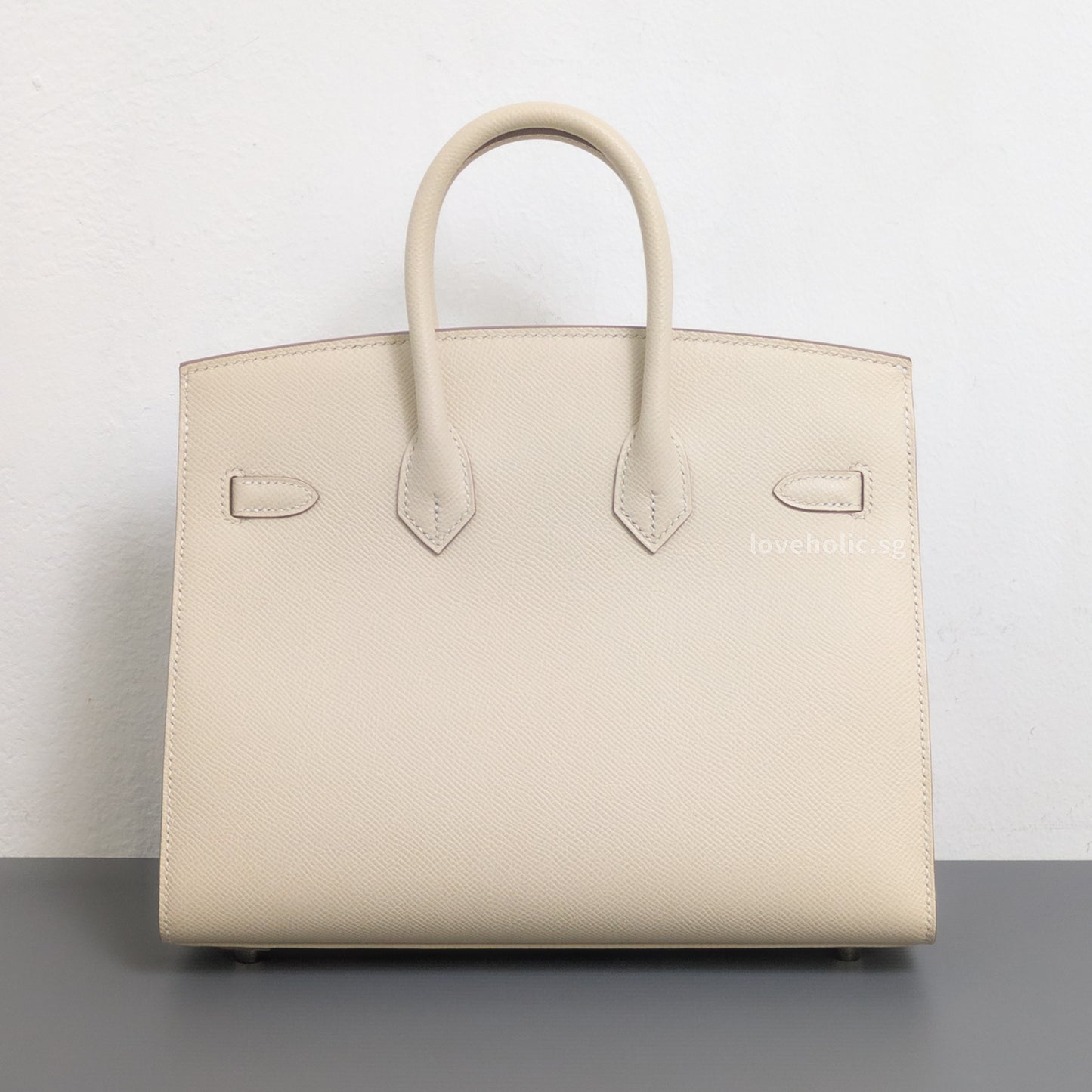 Birkin Sellier 25 | Craie Epsom Palladium Hardware