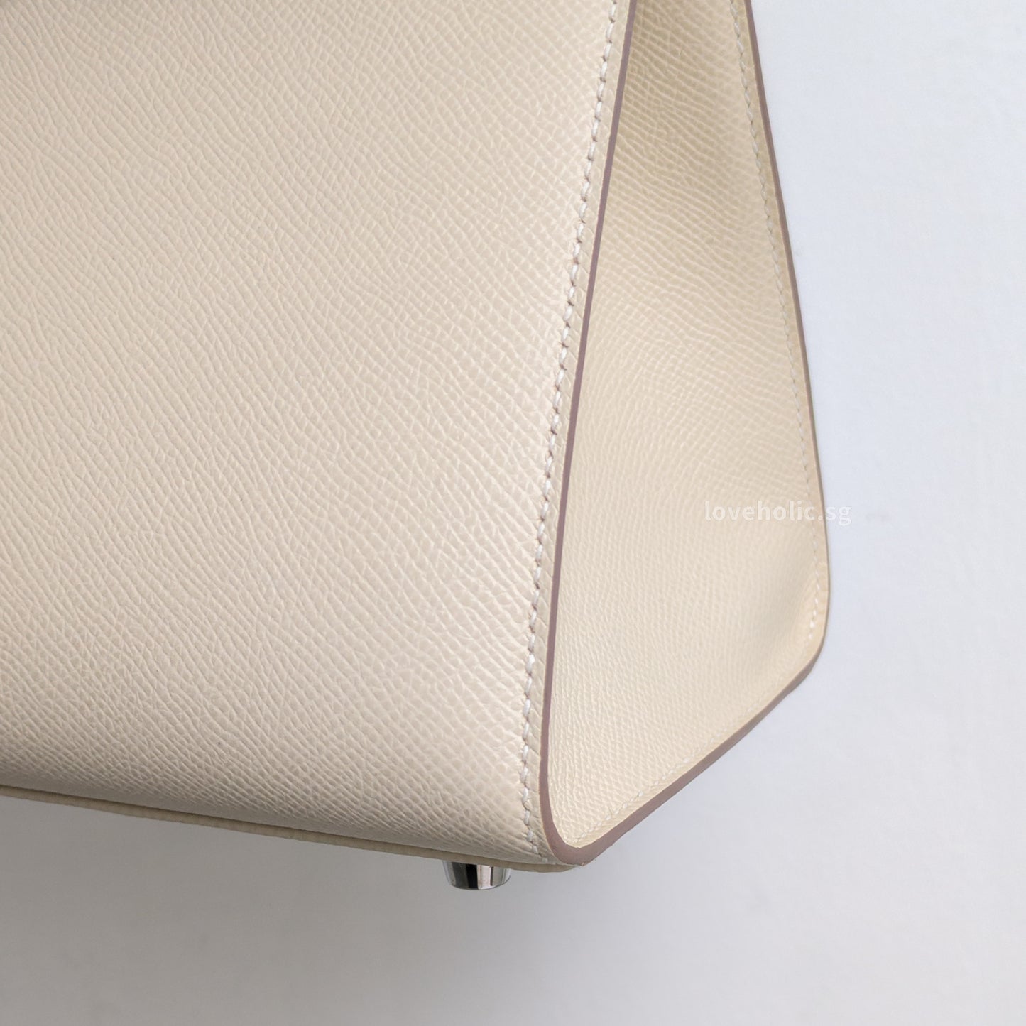 Birkin Sellier 25 | Craie Epsom Palladium Hardware