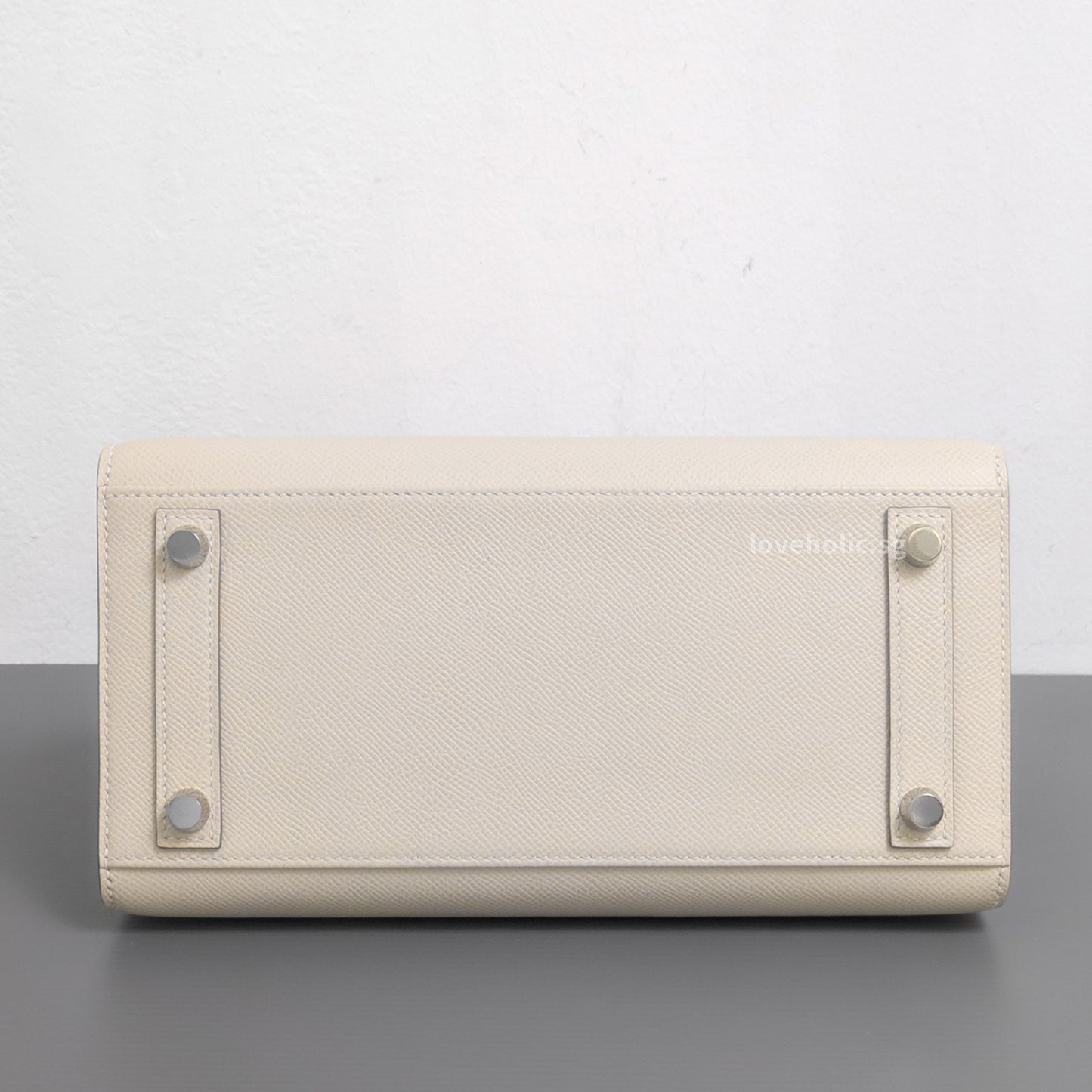 Birkin Sellier 25 | Craie Epsom Palladium Hardware