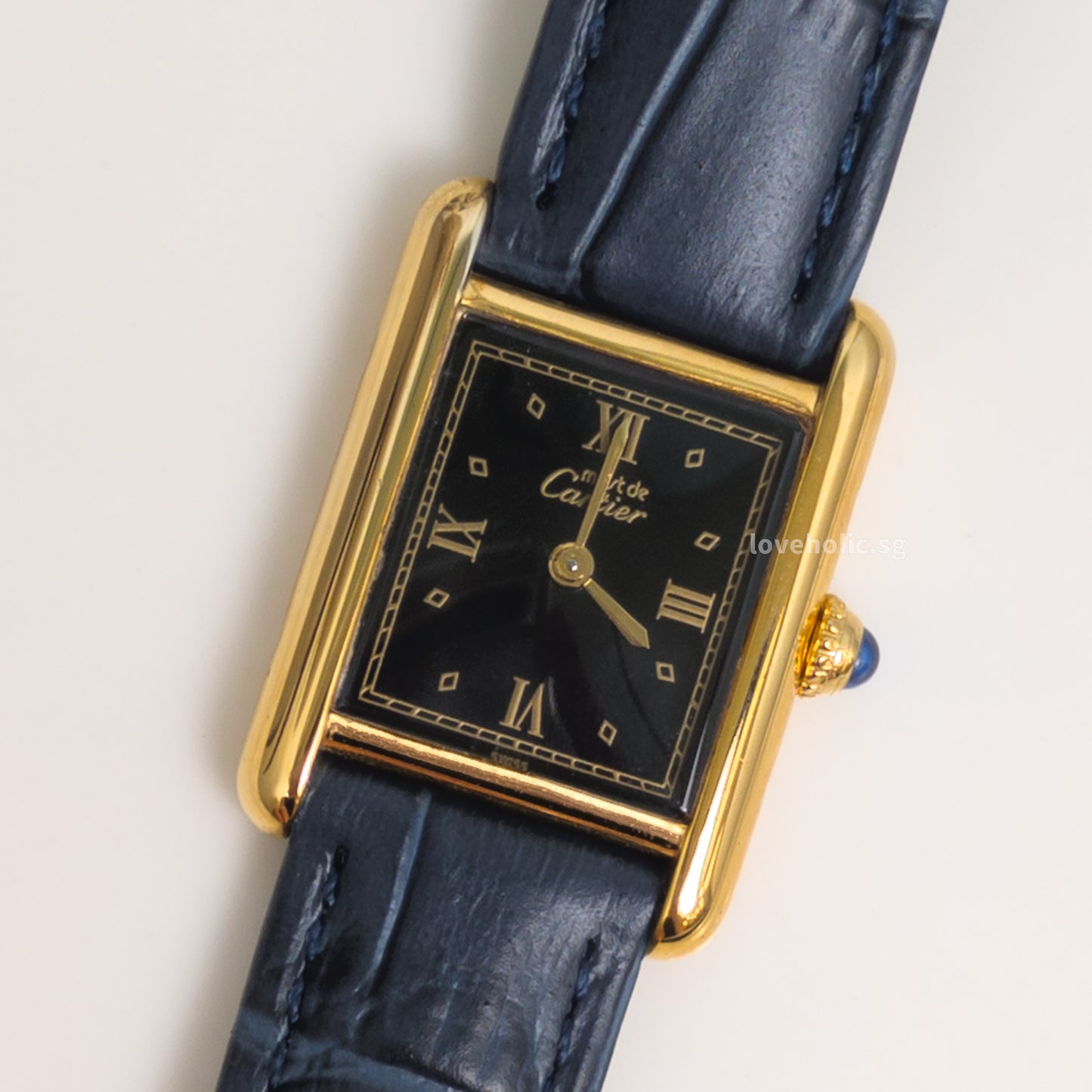 Cartier Must de Cartier Tank Vermeil | 925 Silver & 18K Gold Case -model