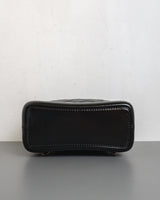 Chanel Gabrielle Backpack Small | Black Calfskin Multicolored Hardware-details