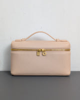 Loro Piana Extra Pocket L19 | A01H Creamed Honey/Sun Gold Calfskin Gold Hardware-front1