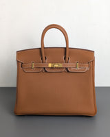 Birkin Retourne 25 | Gold Togo Gold Hardware