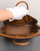 Hermes Birkin Retourne 25 | Gold Togo Gold Hardware-details