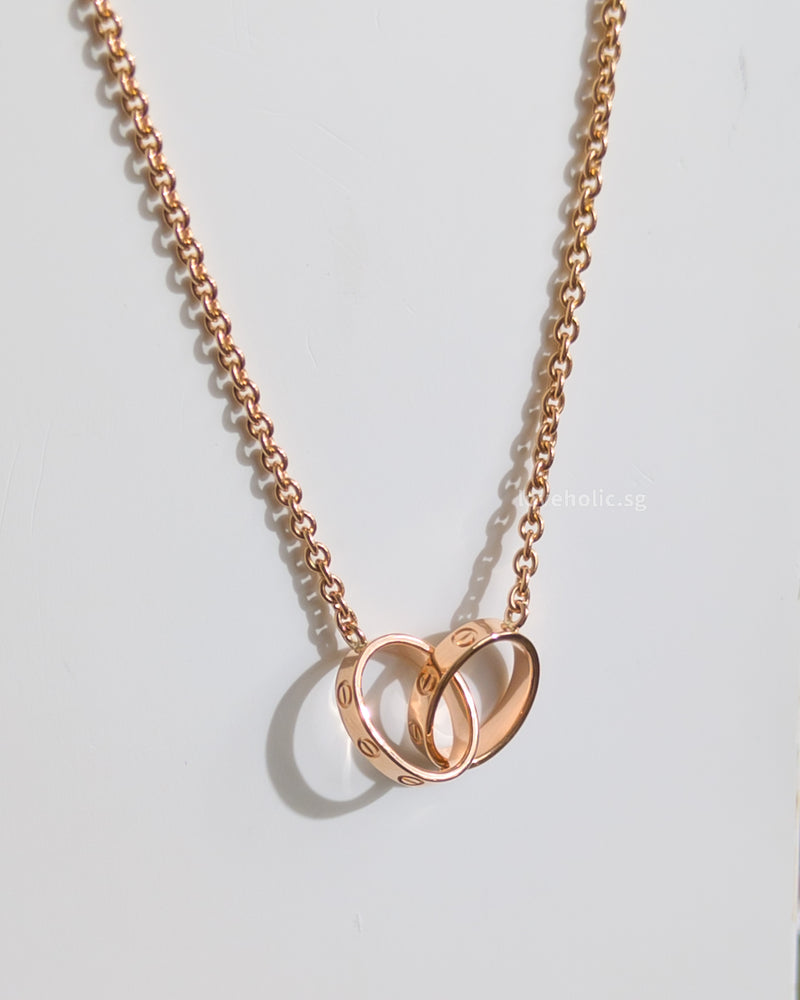 Cartier Love Pendant Necklace | 18K Rose Gold-model