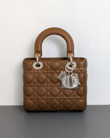 Dior My ABC Lady Dior Small | Golden Lambskin Light Gold Hardware-front1