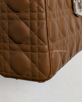 Dior My ABC Lady Dior Small | Golden Lambskin Light Gold Hardware-details