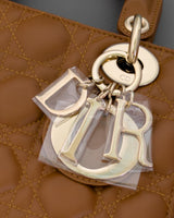 Dior My ABC Lady Dior Small | Golden Lambskin Light Gold Hardware-details