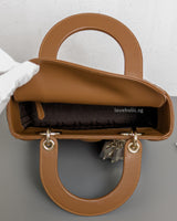 Dior My ABC Lady Dior Small | Golden Lambskin Light Gold Hardware-details